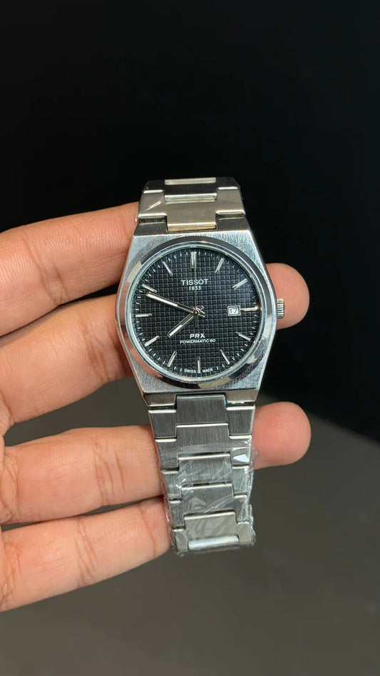 Tissot Prx | 36mm | Silver Chain | Black Dial